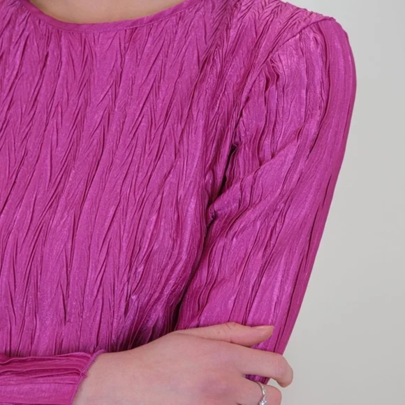 Elegant Pink Maxi Dress - Picture 4 of 12